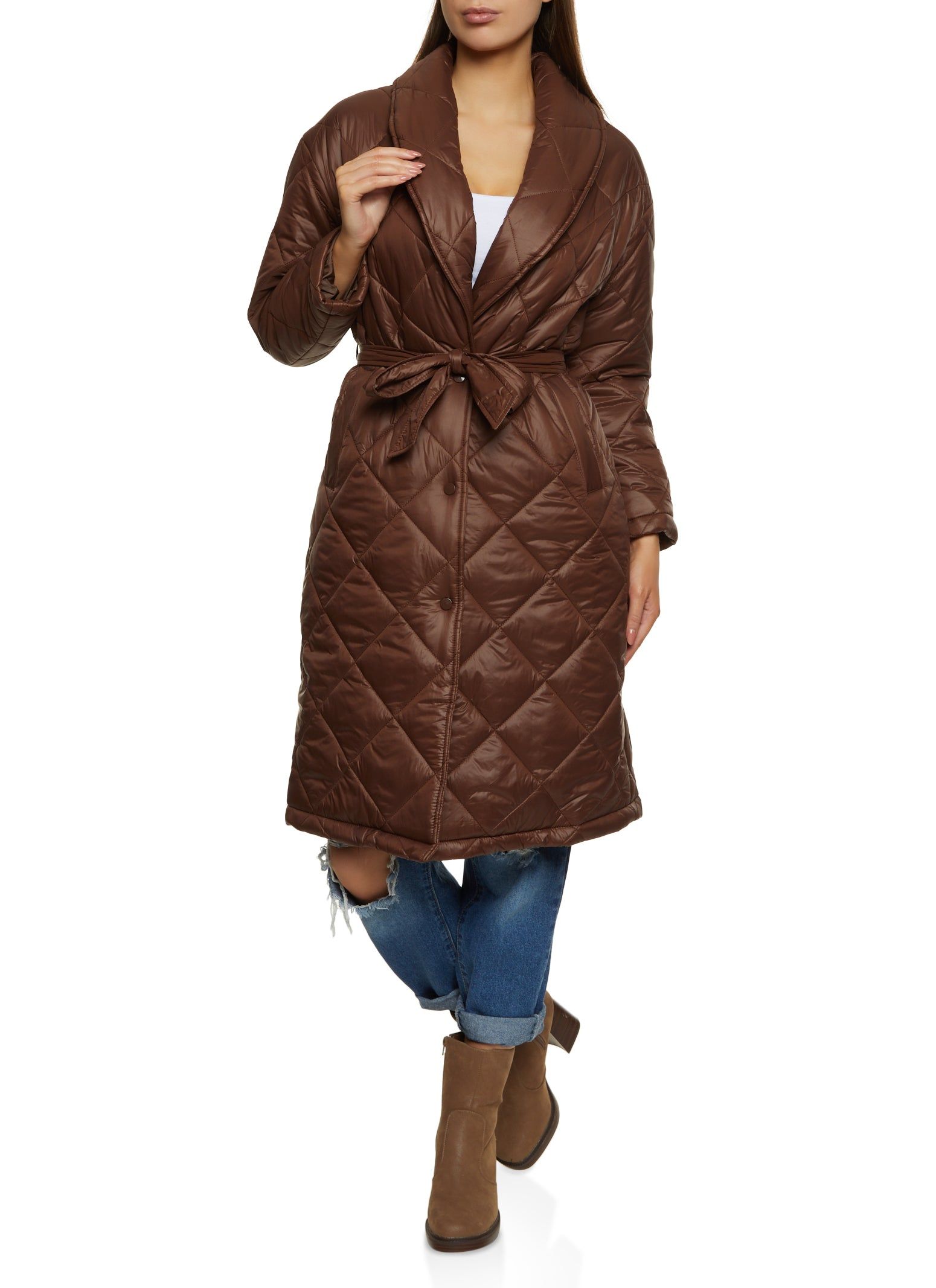 Long Puffer Coat sold by Rainbow