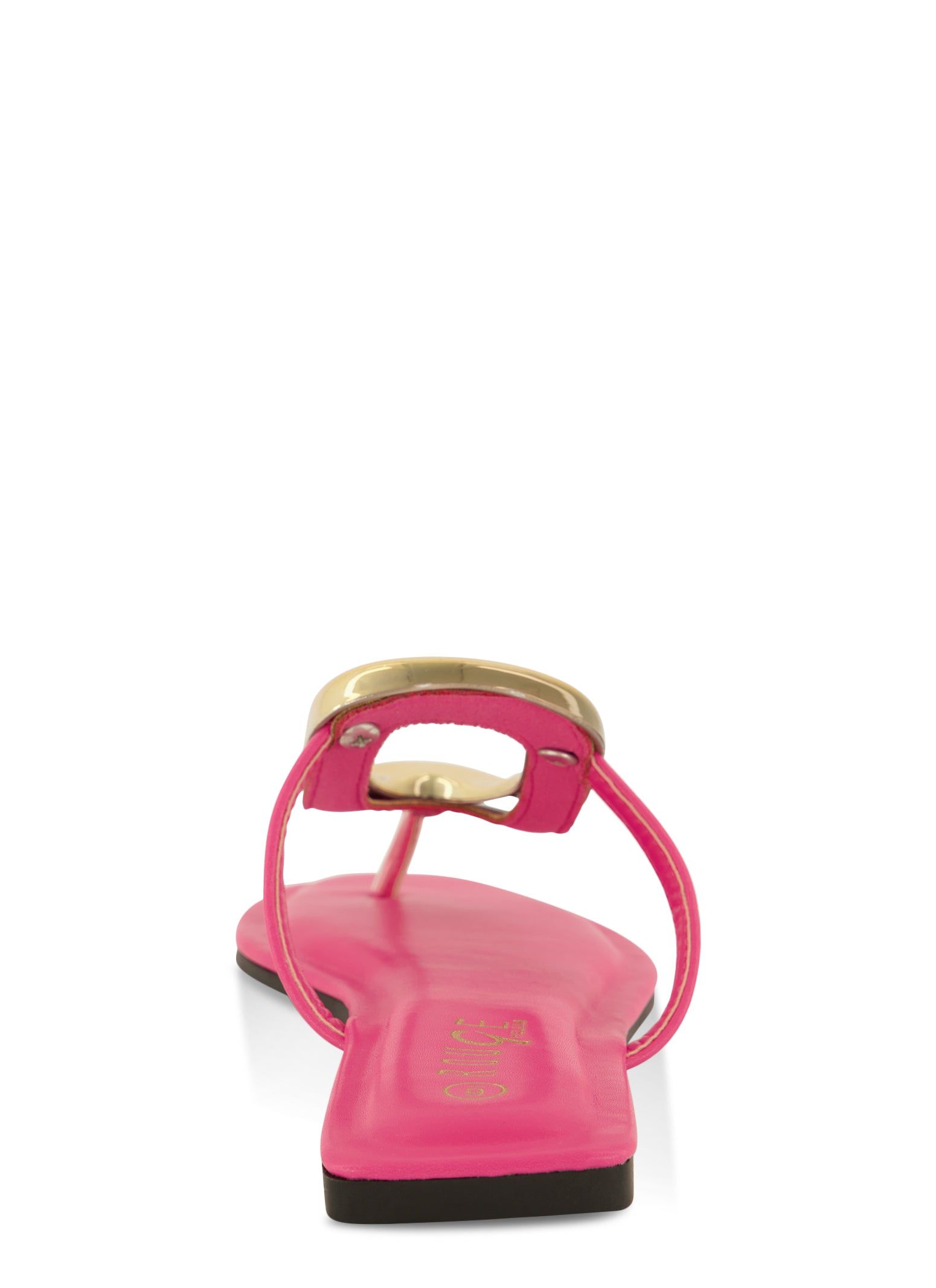 Metal Pendant Flat Thong Sandals sold by Rainbow product image thumbnail 3