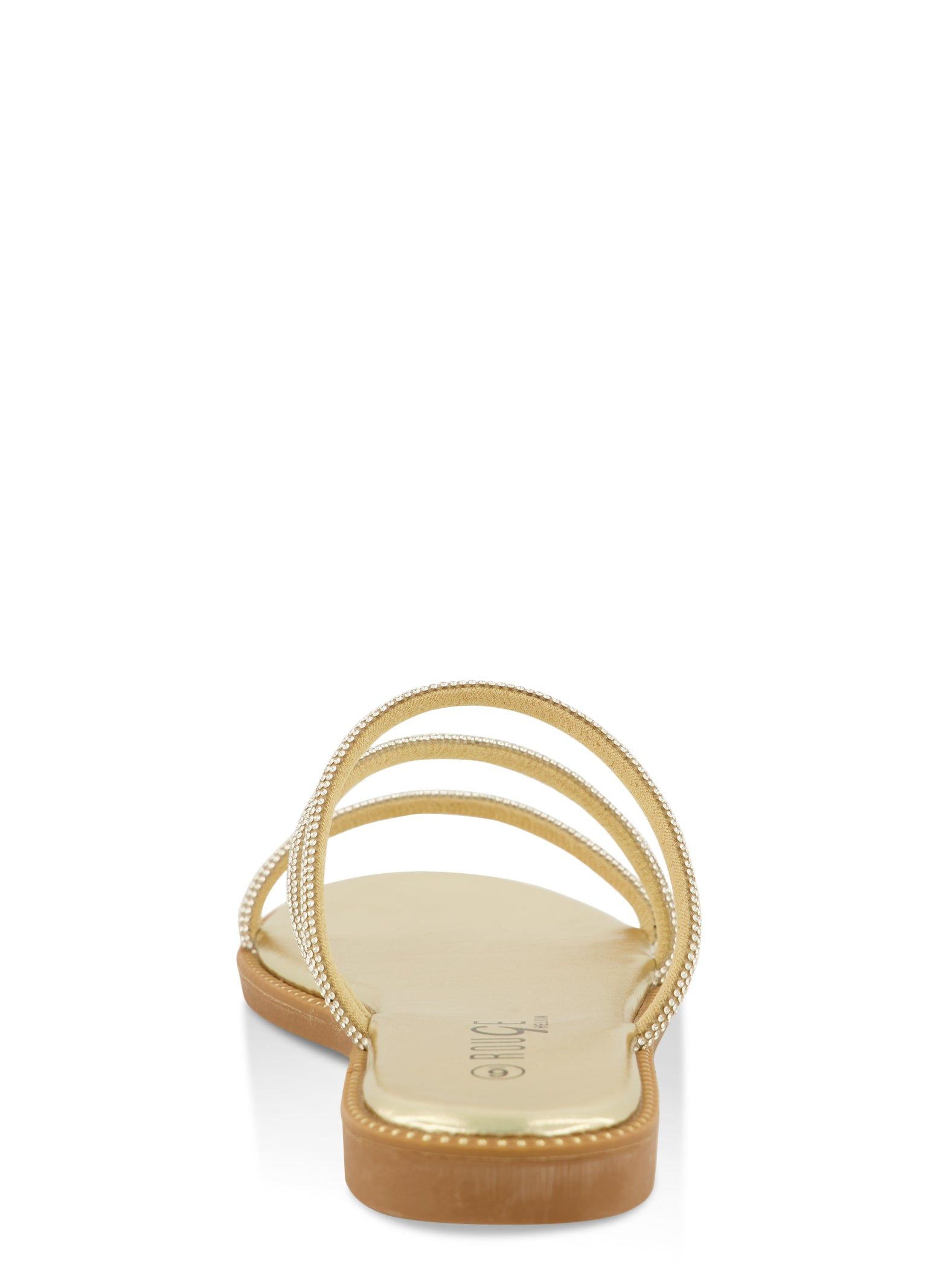 Strappy Rhinestone Slide Sandals sold by Rainbow product image thumbnail 3