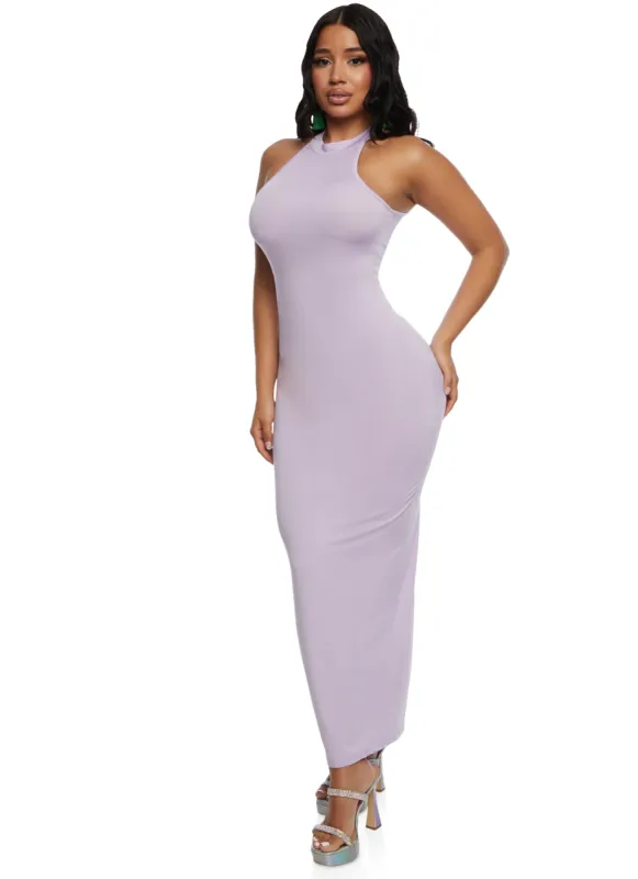 Daisy Mock Neck Tank Maxi Dress sold by Rainbow