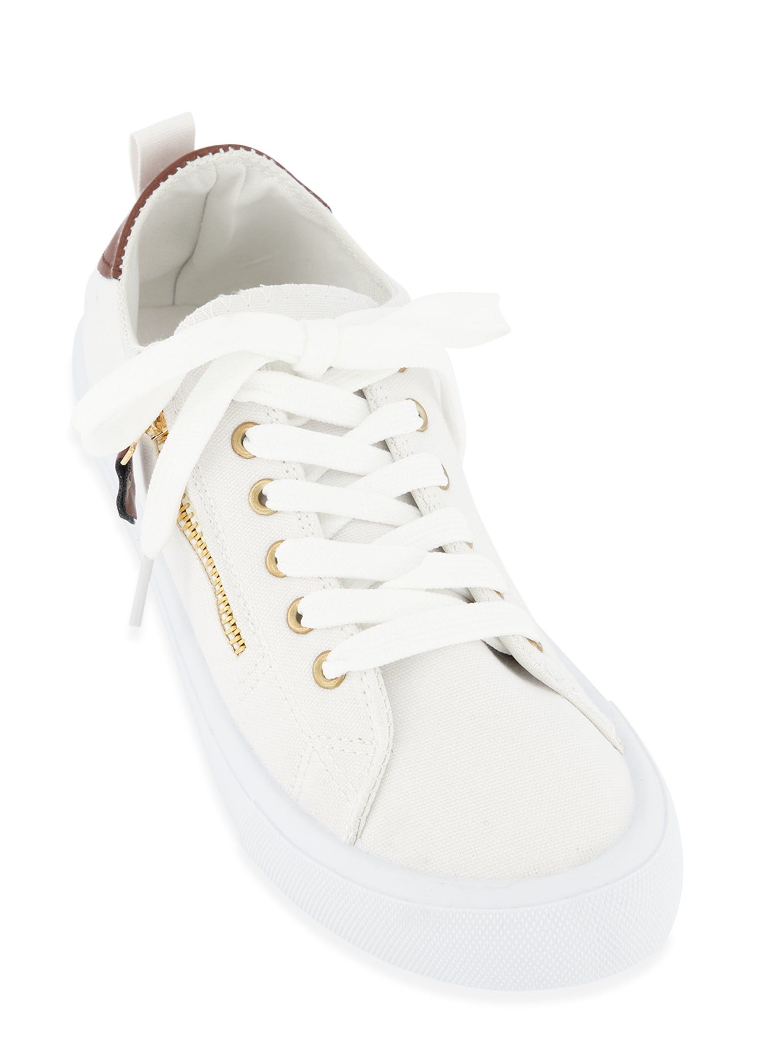 Zipper Pocket Low Top Sneakers sold by Rainbow