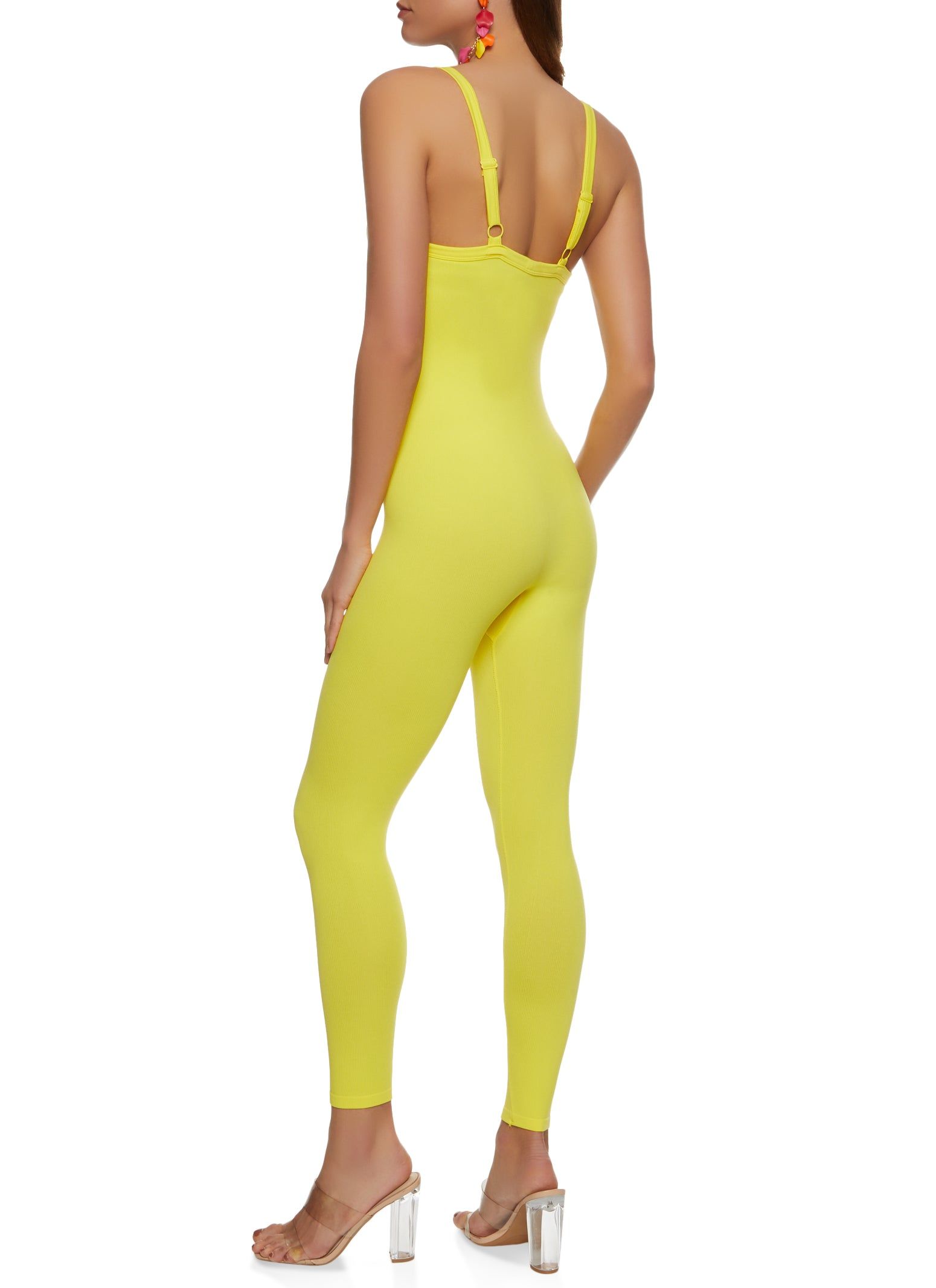 Solid Seamless Cami Catsuit sold by Rainbow product image thumbnail 2