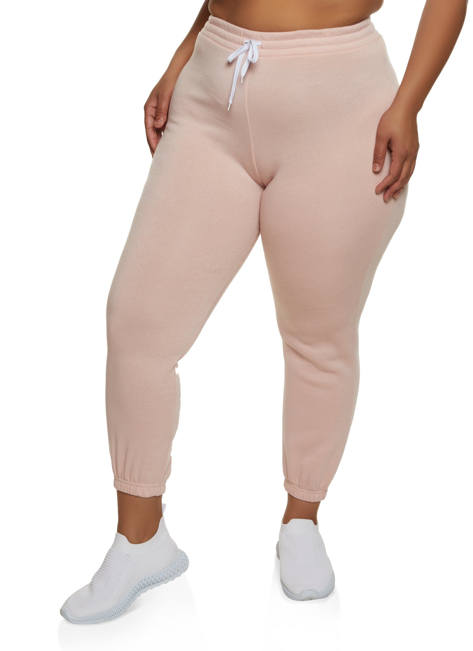 Plus Size High Waisted Sweatpants sold by Rainbow