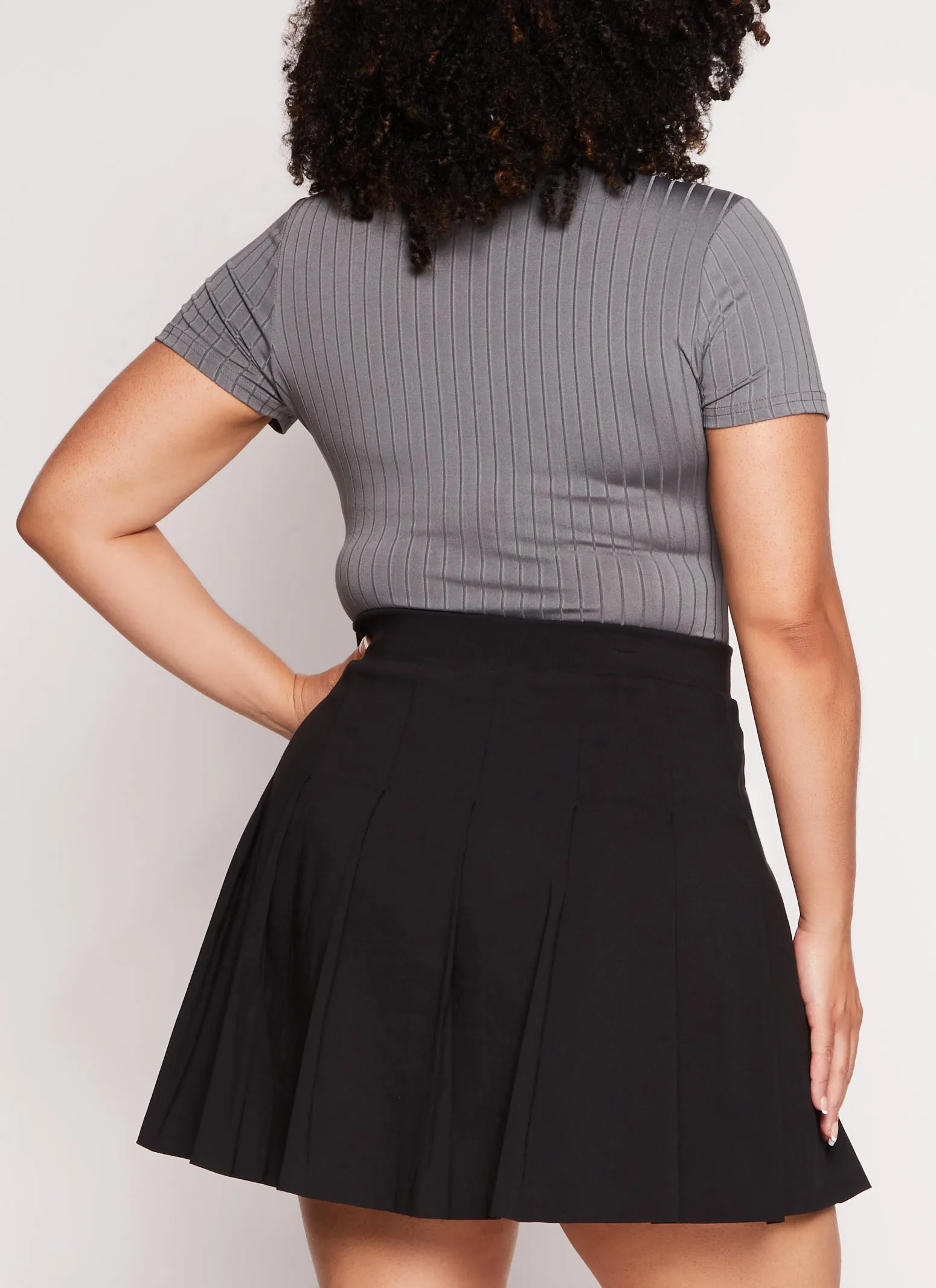 Plus Size Daisy Ribbed Knit Bodysuit sold by Rainbow product image thumbnail 3