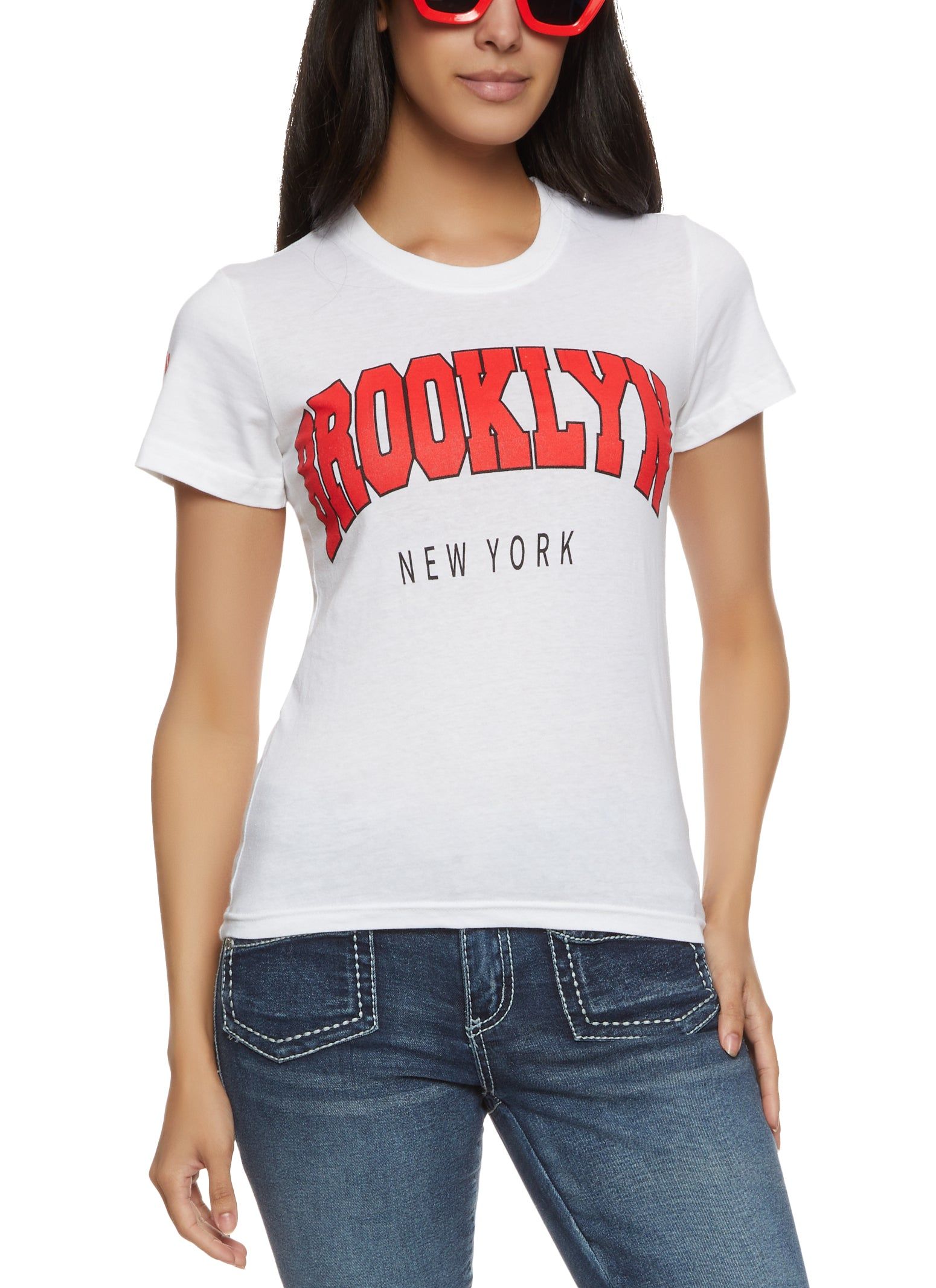 Brooklyn New York Graphic Tee sold by Rainbow