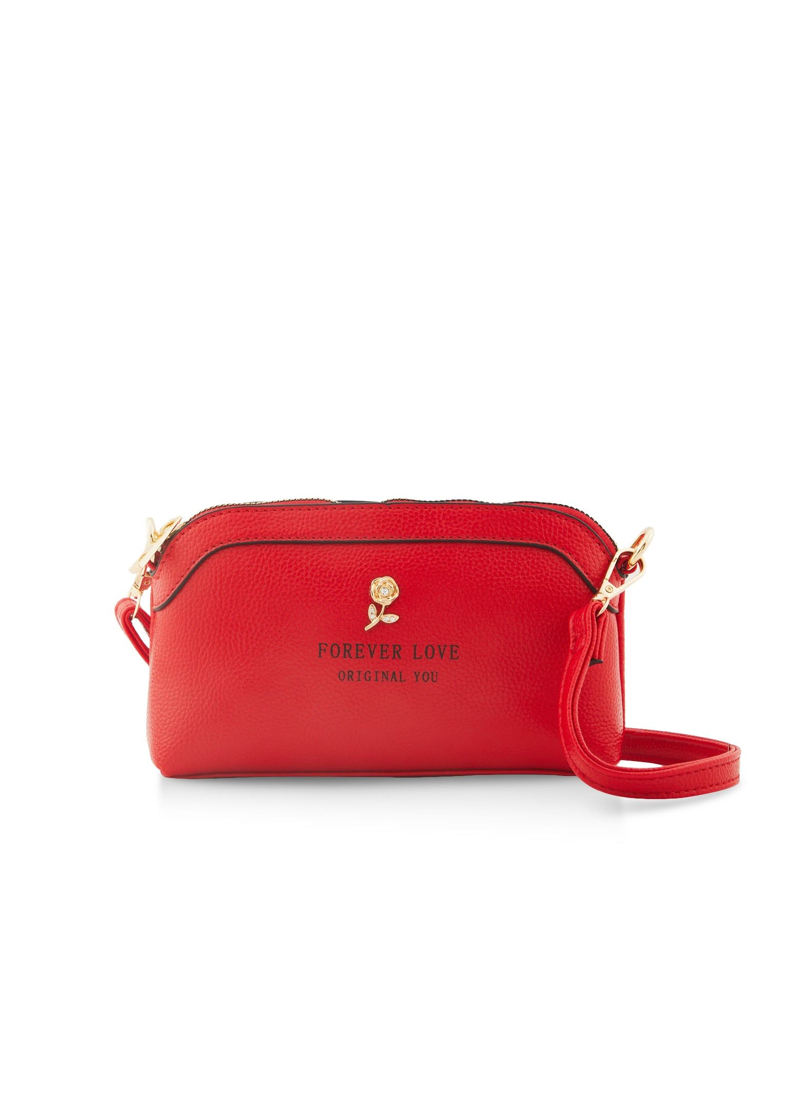 Faux Leather Crossbody Bag sold by Rainbow product image thumbnail 2