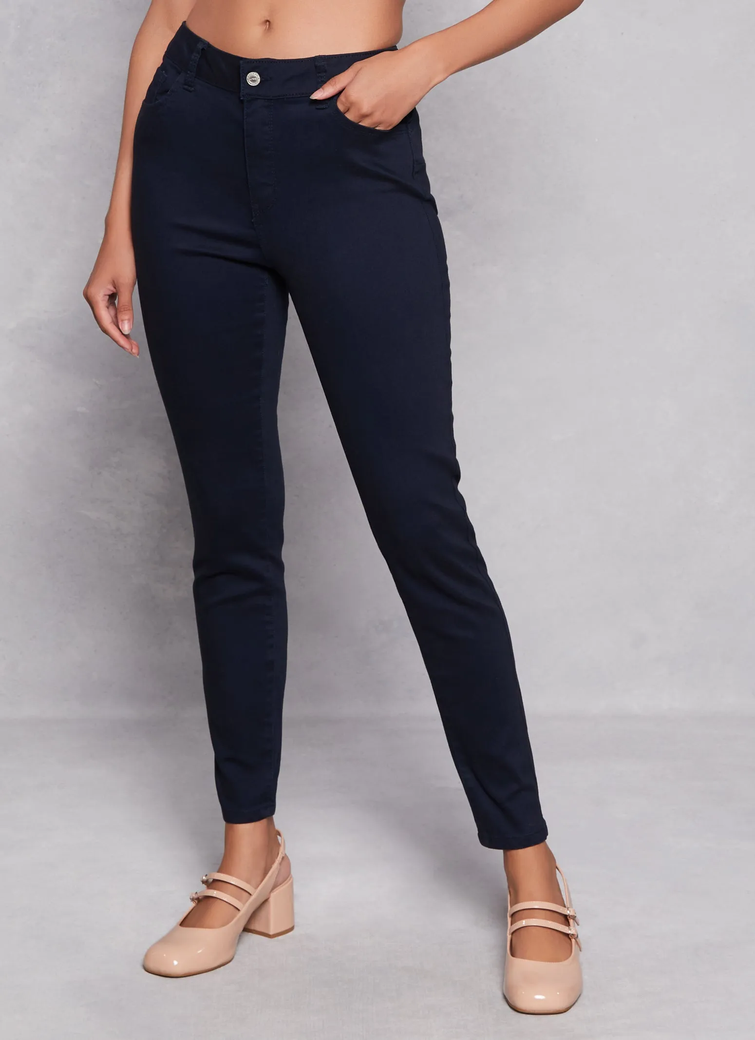 WAX Twill Skinny Leg Pants sold by Rainbow product image thumbnail 2