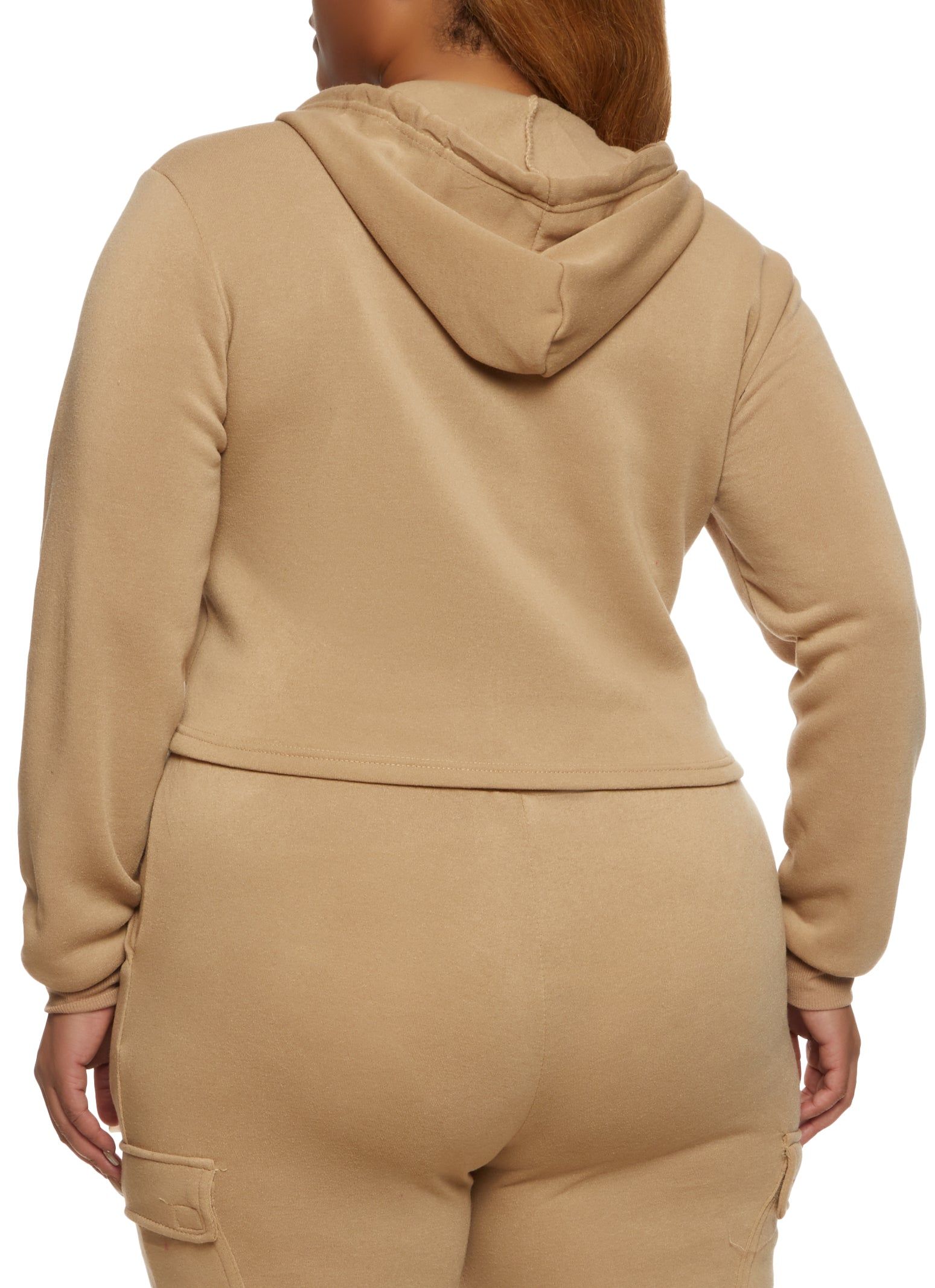 Plus Size Beyond Blessed Graphic Patch Hoodie sold by Rainbow product image thumbnail 3
