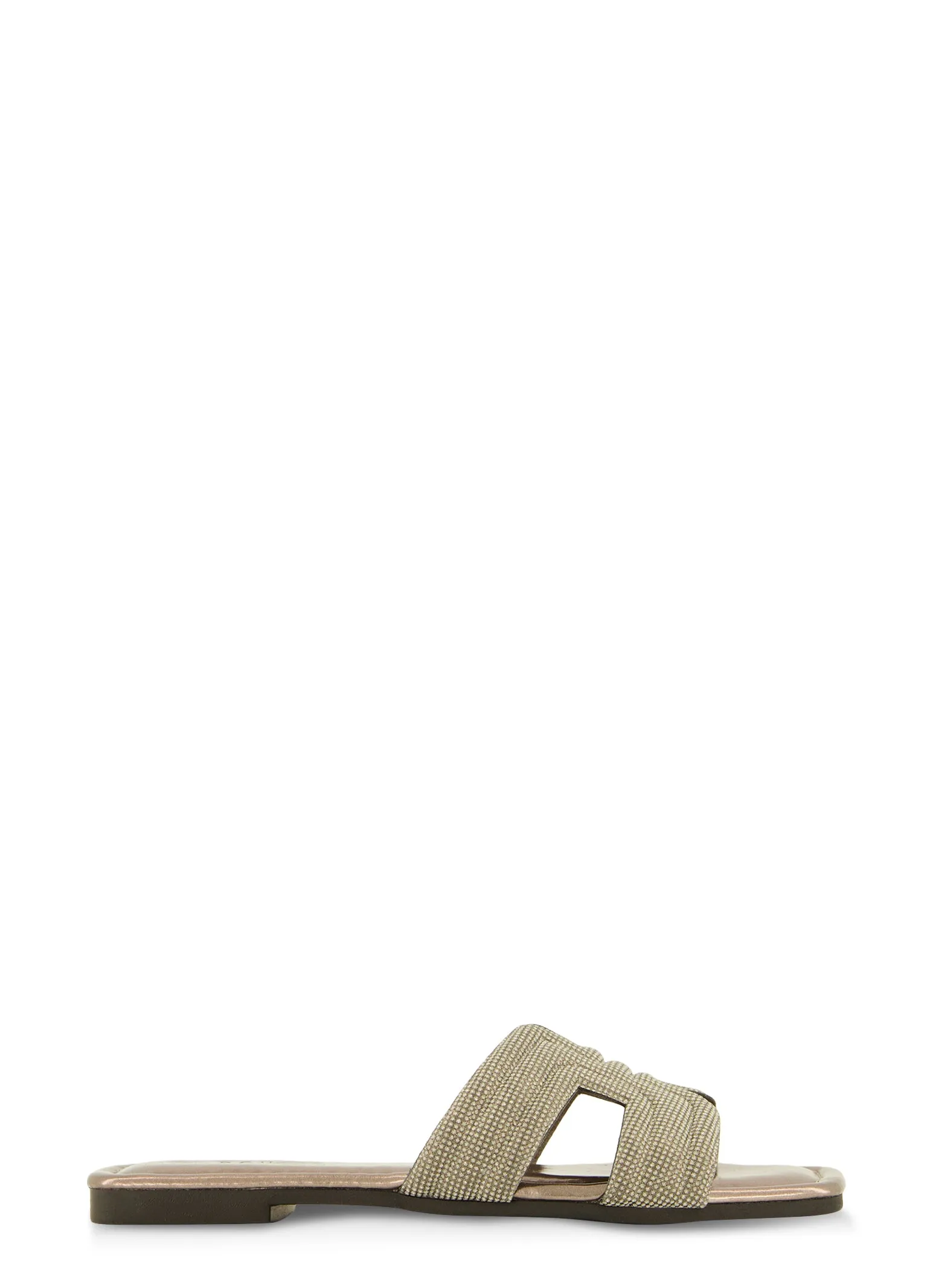 Glitter H Band Flat Slide Sandals sold by Rainbow product image thumbnail 2