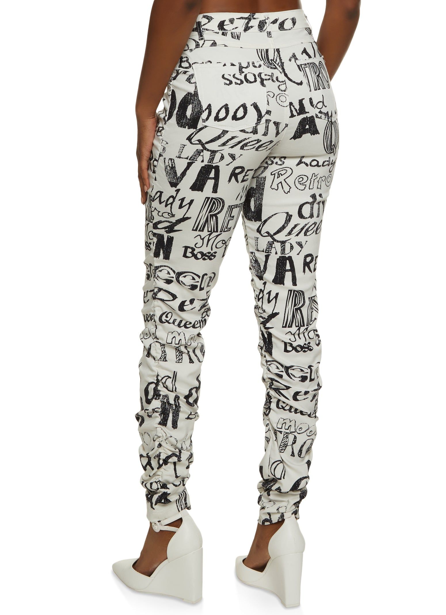 Skinny Stacked Leg Pants sold by Rainbow product image thumbnail 2