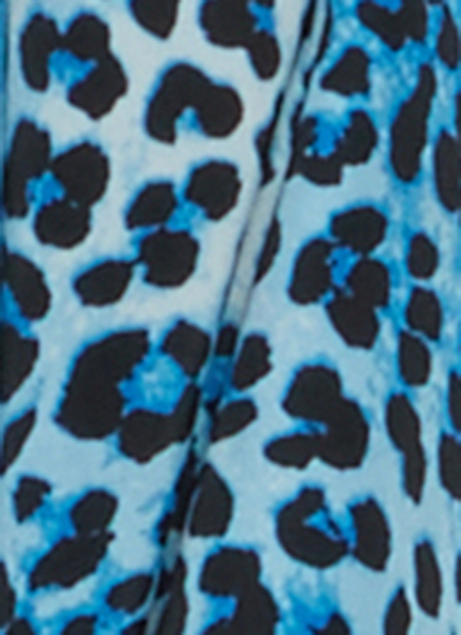 Animal Print Ruched Front Puff Sleeve Blouse sold by Rainbow product image thumbnail 3