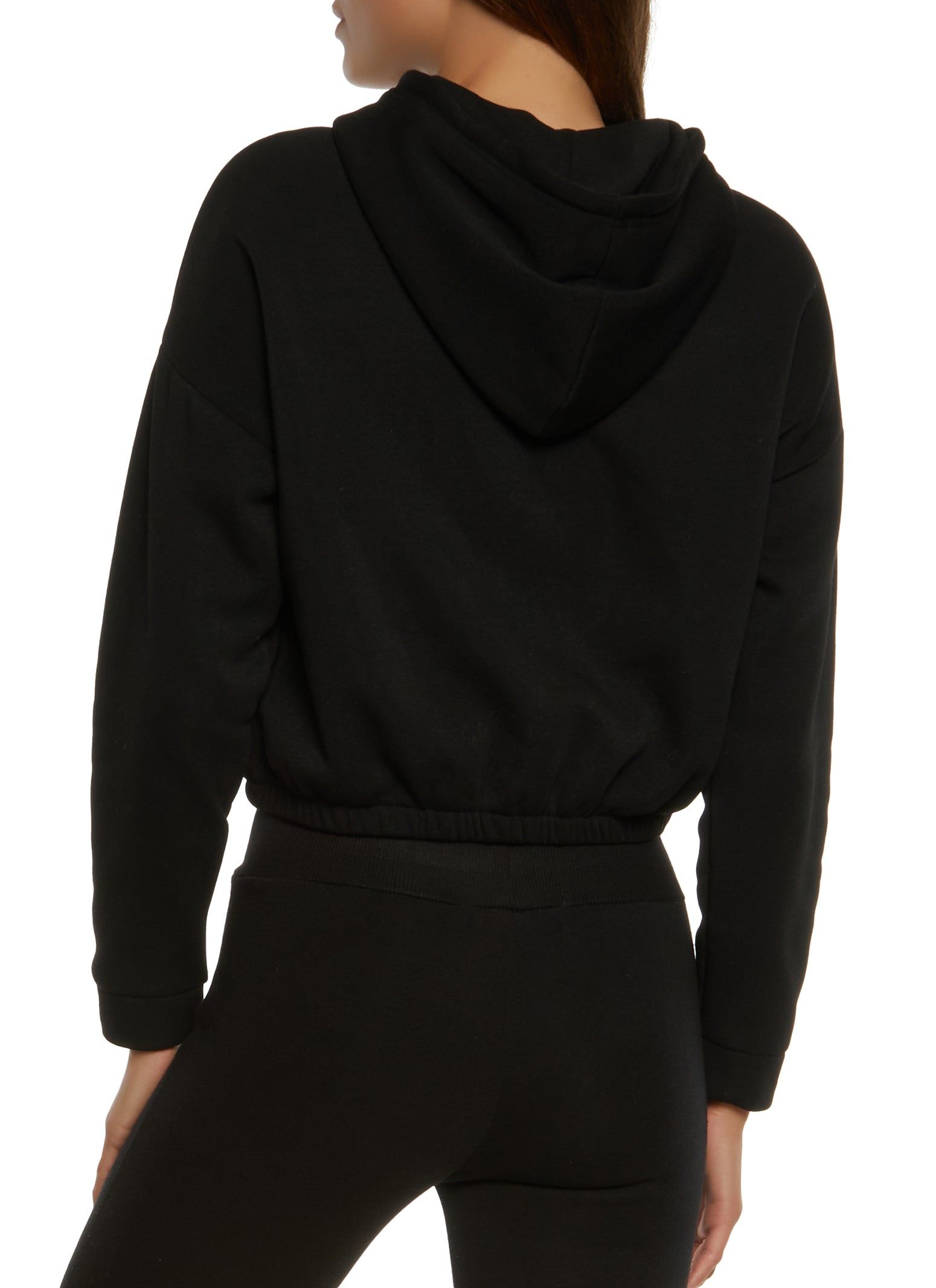 Graphic Cropped Hoodie sold by Rainbow product image thumbnail 2