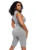 Seamless Ribbed Zip Front Romper sold by Rainbow