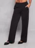 Crepe Knit Pocket Straight Leg Pants sold by Rainbow