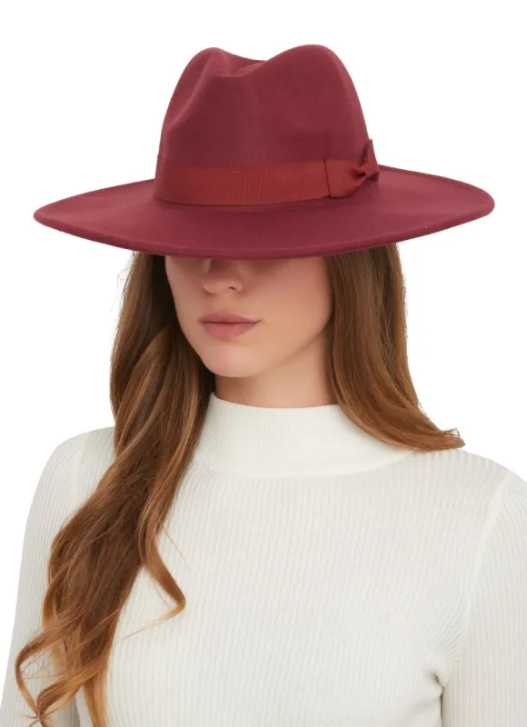 Ribbon Trim Panama Hat sold by Rainbow