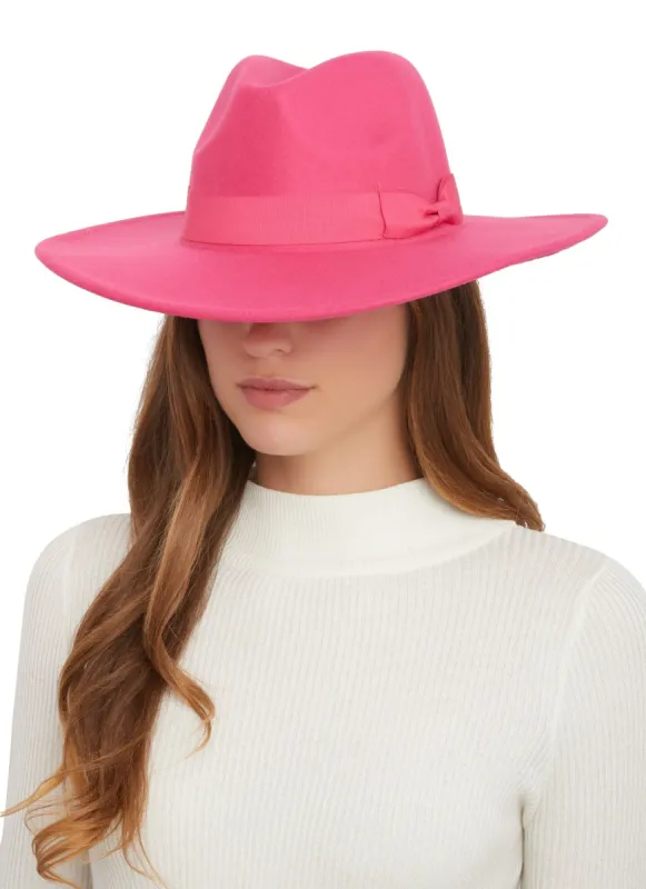 Ribbon Trim Panama Hat sold by Rainbow