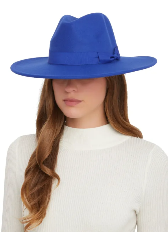 Ribbon Trim Panama Hat sold by Rainbow