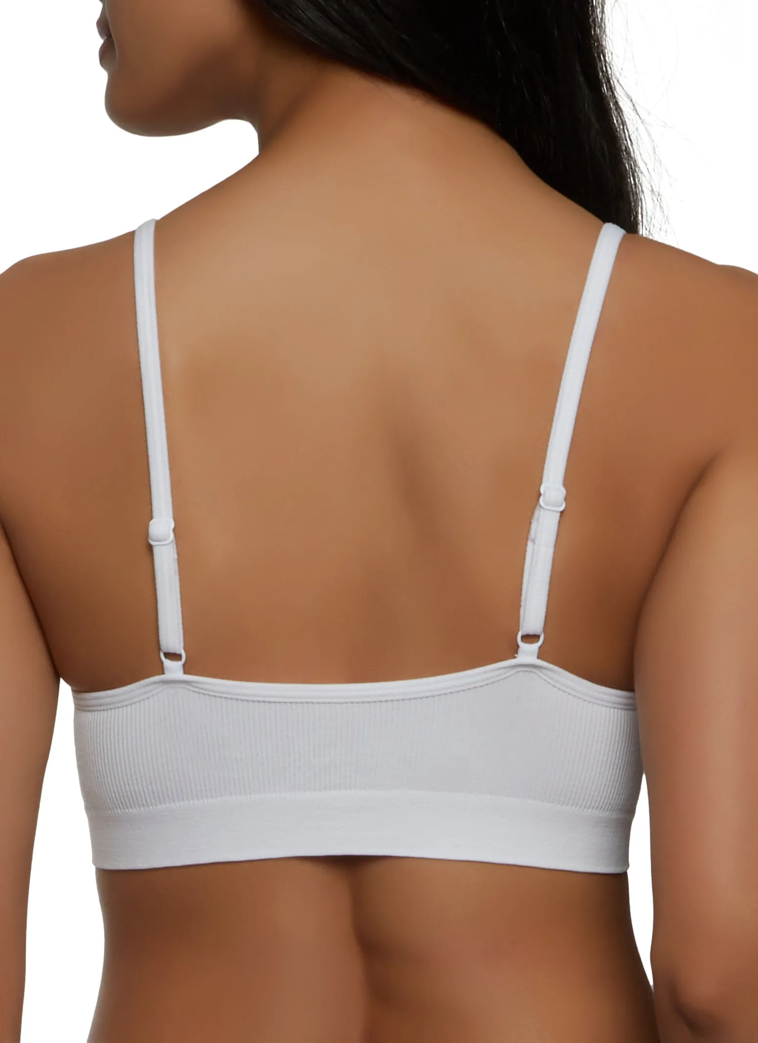 Basic Ribbed Seamless Bralette sold by Rainbow product image thumbnail 2