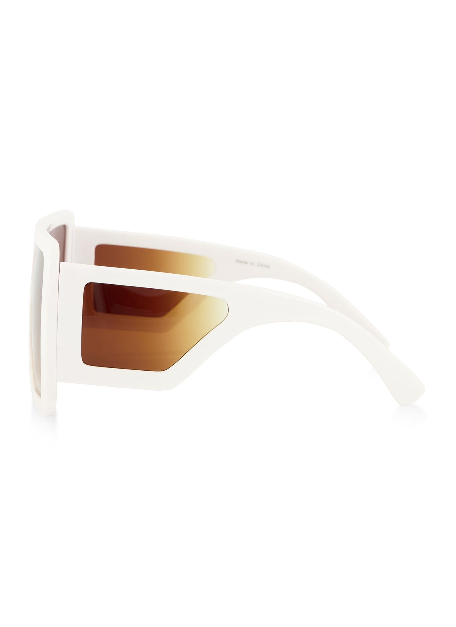 Oversized Ombre Shield Sunglasses sold by Rainbow product image thumbnail 3