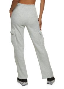 Fleece Straight Leg Cargo Pants sold by Rainbow