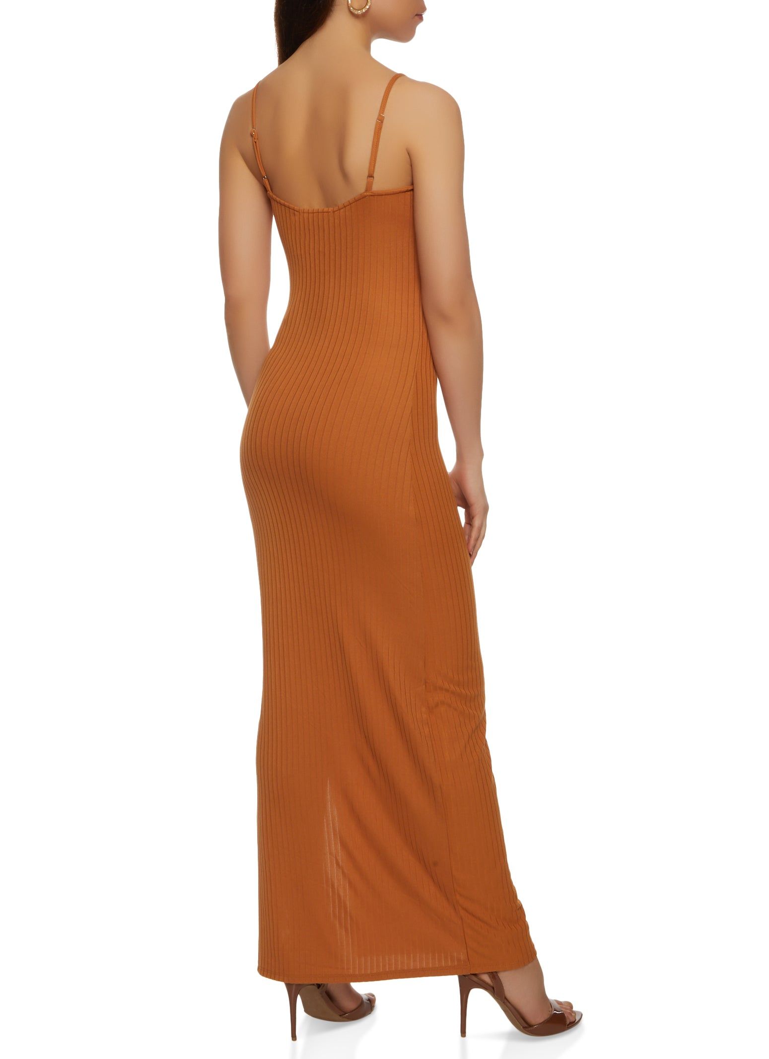 Rib Knit Cami Maxi Dress sold by Rainbow product image thumbnail 3