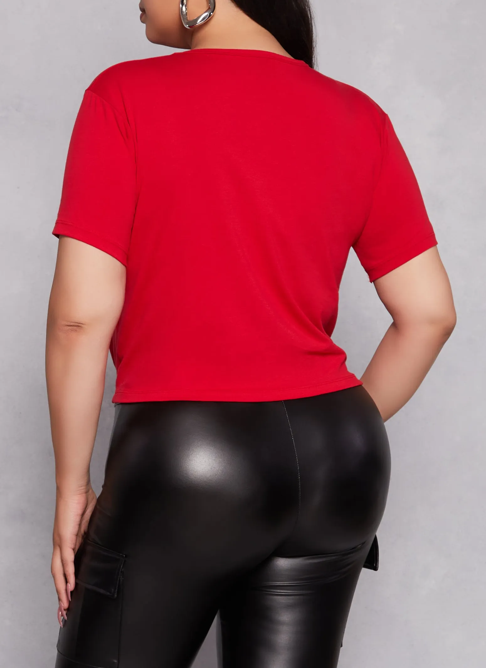 Plus Size No Worries God Got Me Graphic Tee sold by Rainbow product image thumbnail 3