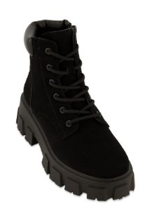 Lace Up Lug Sole Combat Boots sold by Rainbow