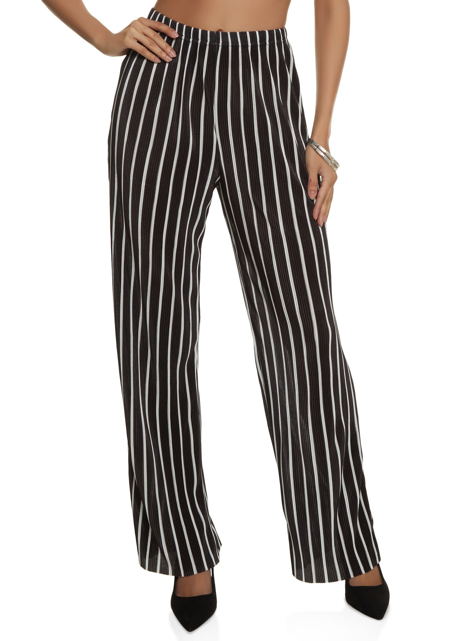 Striped Palazzo Pants sold by Rainbow