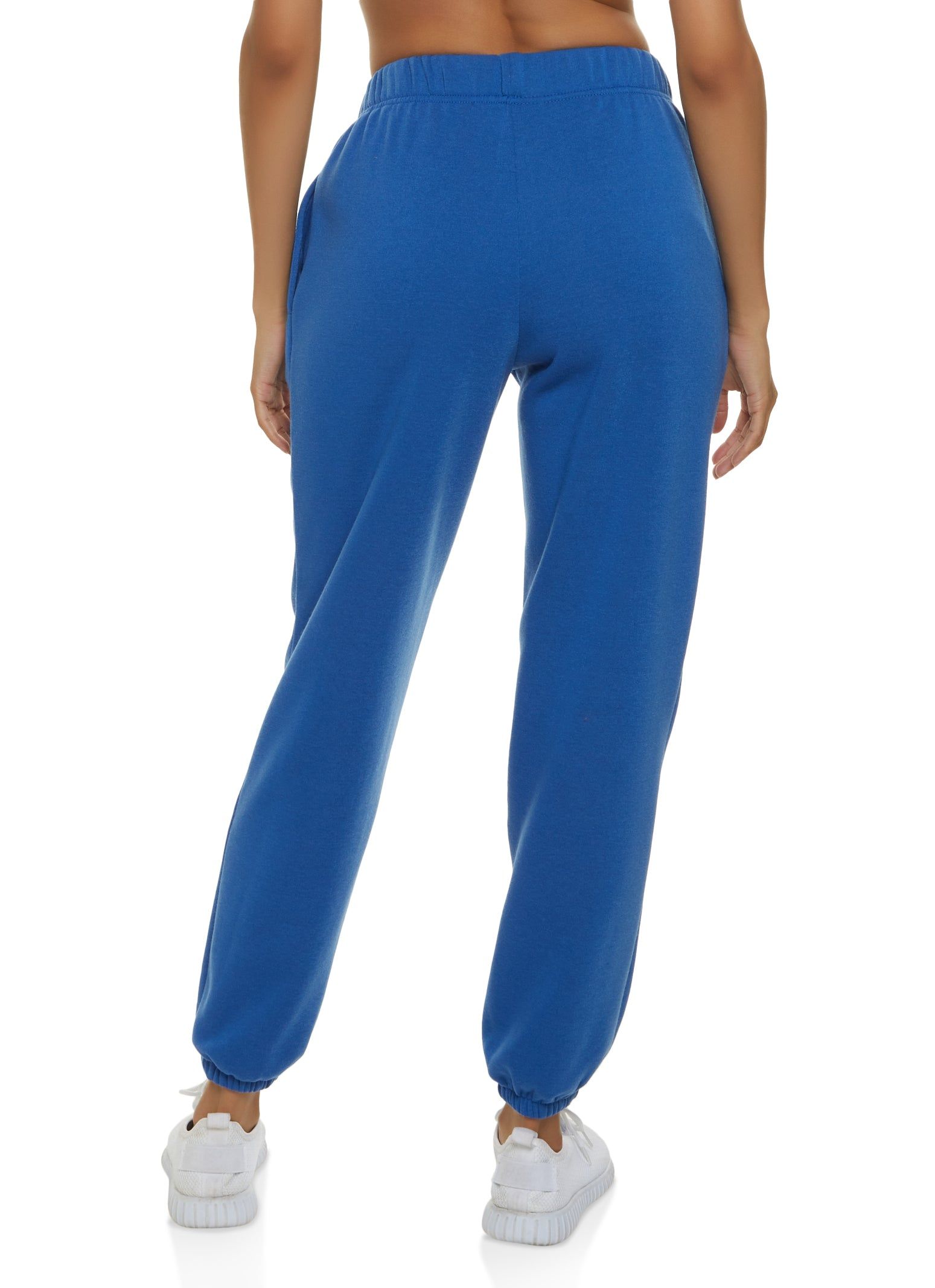 Basic Solid Fleece Joggers sold by Rainbow product image thumbnail 2