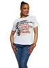 Plus Size Melanin Crew Neck Graphic Tee sold by Rainbow