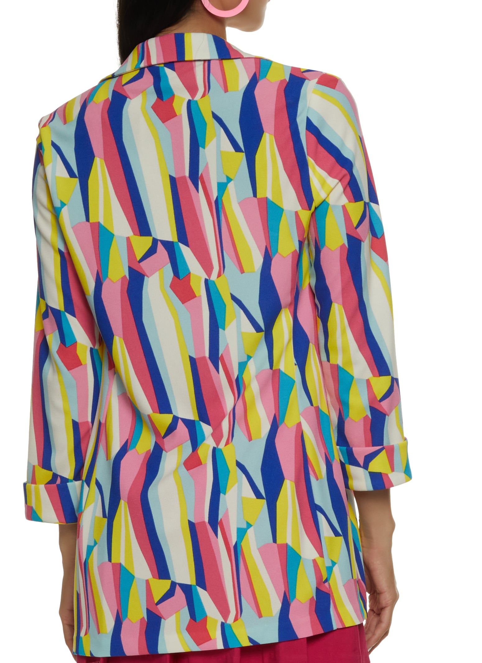 Abstract Print Blazer sold by Rainbow product image thumbnail 3