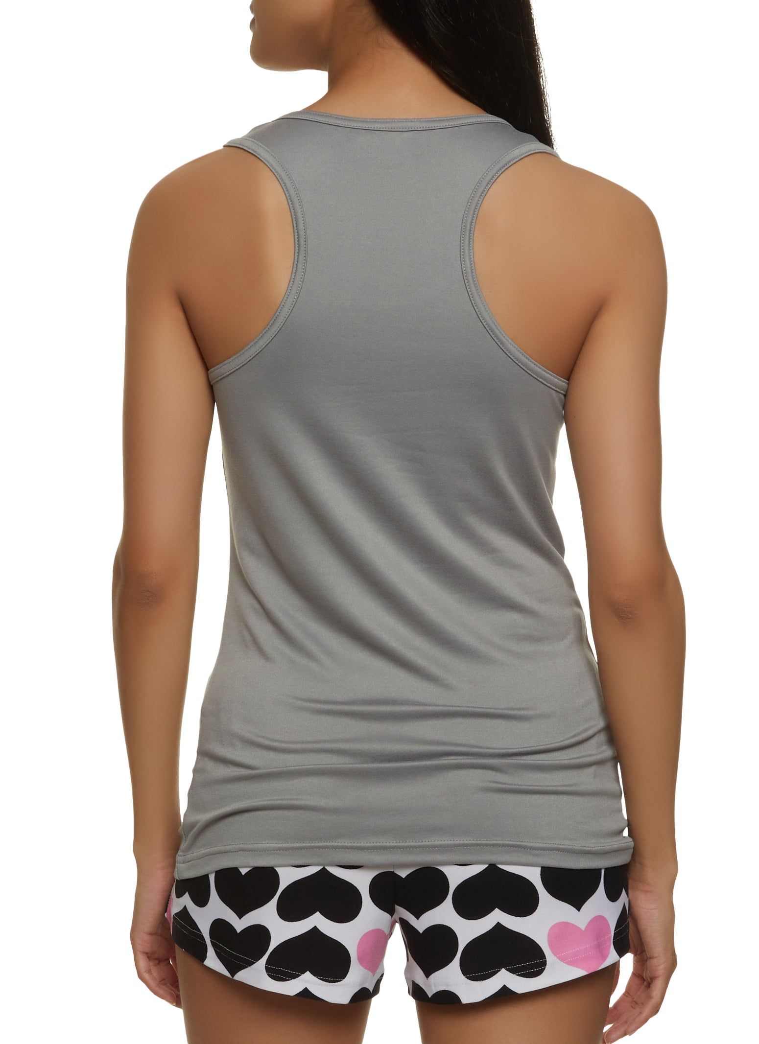 It Is What It Is Graphic Pajama Tank Top and Shorts sold by Rainbow product image thumbnail 2