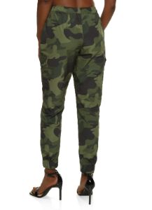 Nylon Cargo Pocket Joggers sold by Rainbow