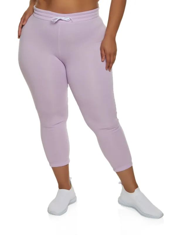 Plus Size High Waisted Sweatpants sold by Rainbow