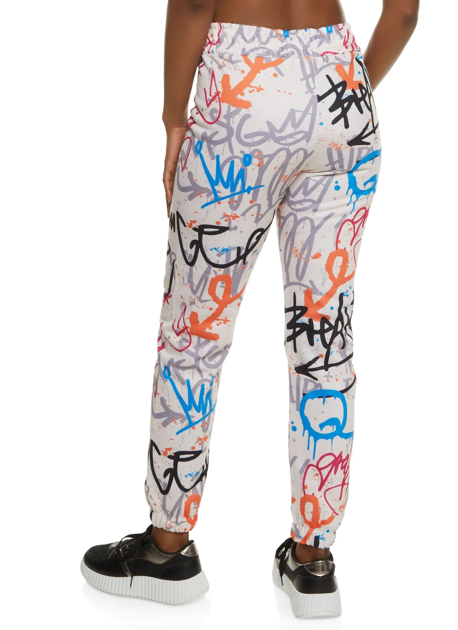 Graffiti Print Sweatpants sold by Rainbow product image thumbnail 2