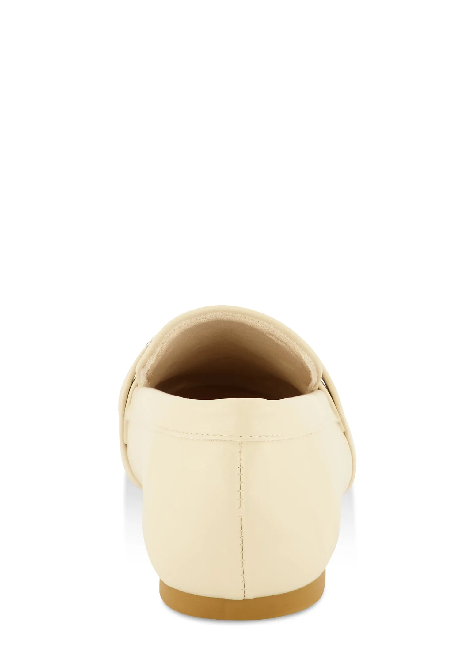 Rhinestone Horsebit Buckle Flats sold by Rainbow product image thumbnail 3