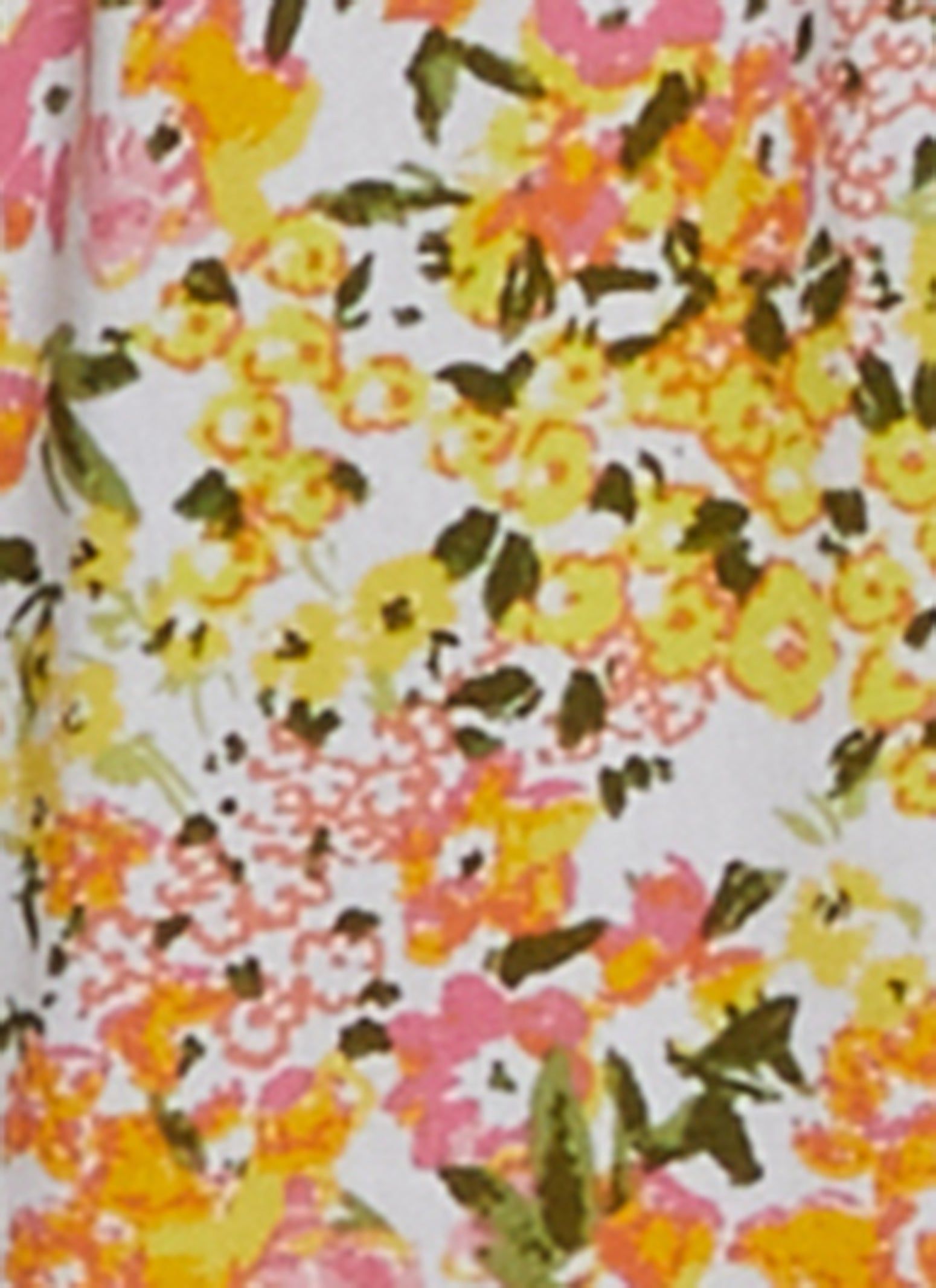 Plus Size Floral Print Smocked Waist Romper sold by Rainbow product image thumbnail 3