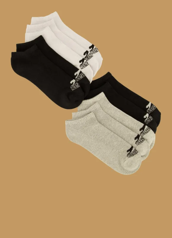 Mens Cushioned Cotton Blend Low Cut Socks 10 Pack sold by Rainbow