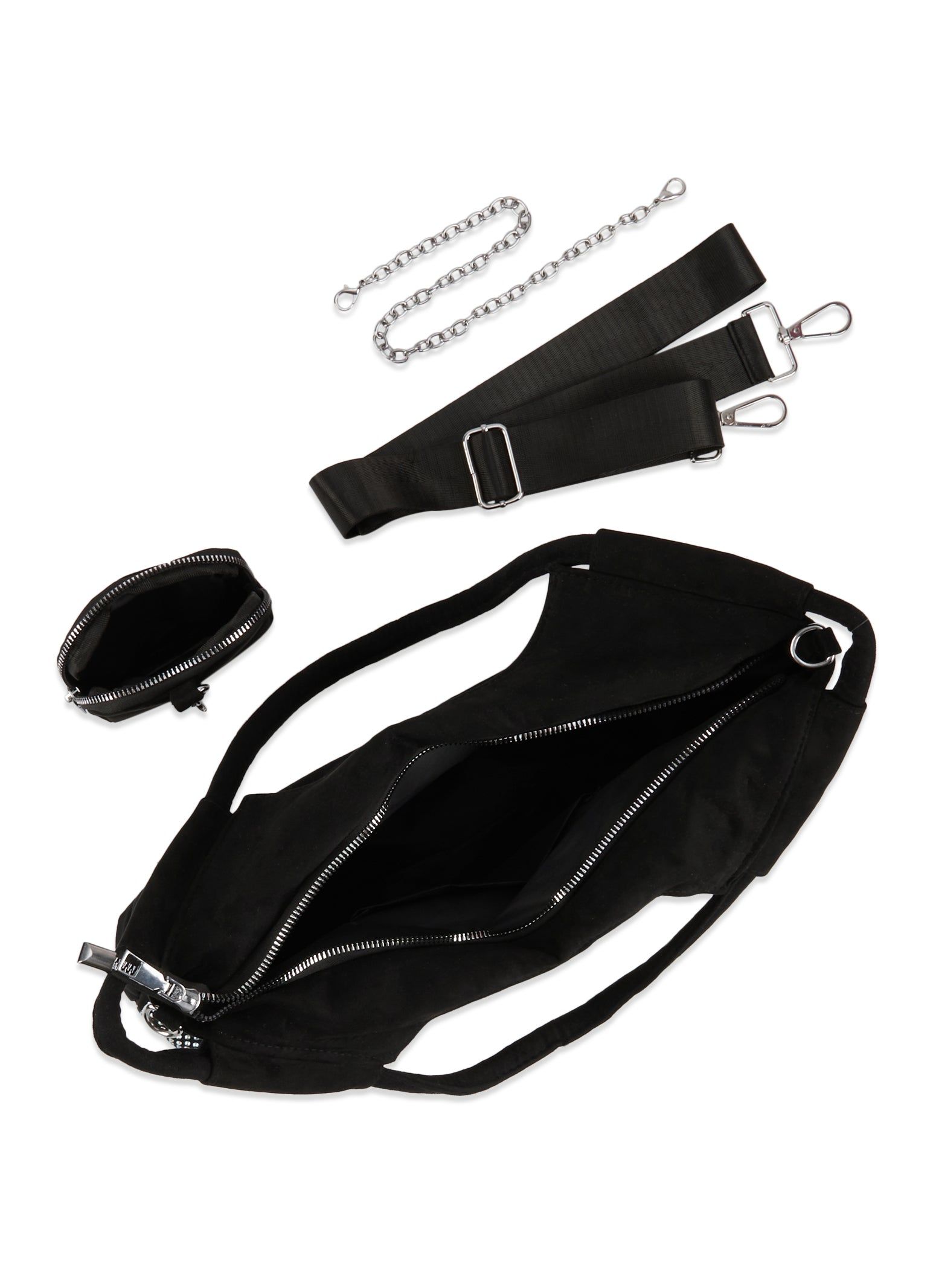 Rhinestone Studded Tote Bag and Pouch Set sold by Rainbow product image thumbnail 5