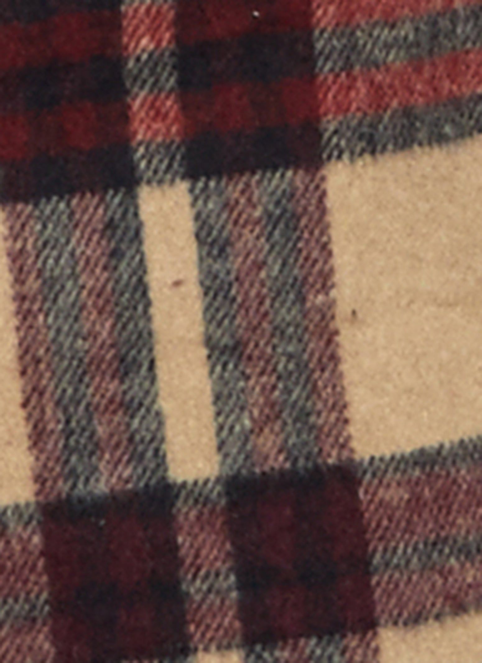 Plus Size Plaid Pocket Detail Button Front Shacket sold by Rainbow product image thumbnail 4