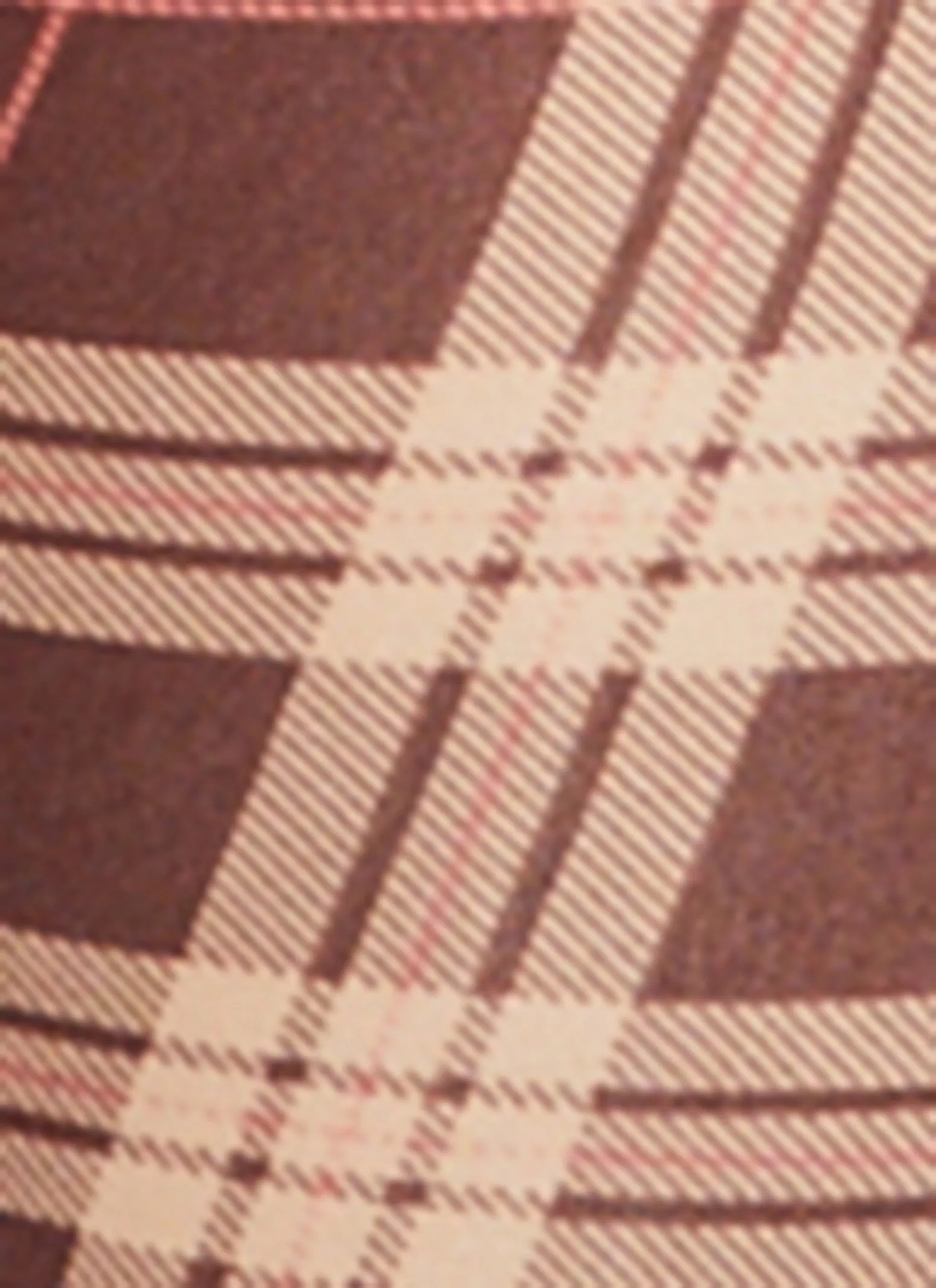 Plus Size Plaid Soft Knit High Waist Leggings sold by Rainbow product image thumbnail 4