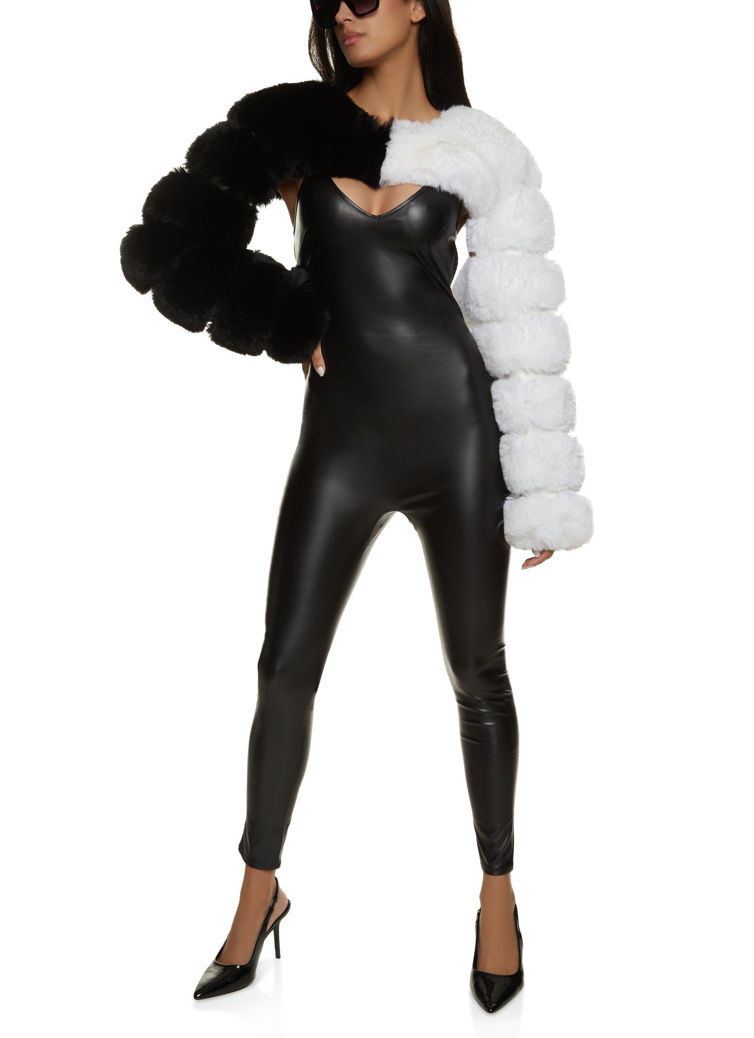 Faux Fur Bolero Jacket sold by Rainbow product image thumbnail 2
