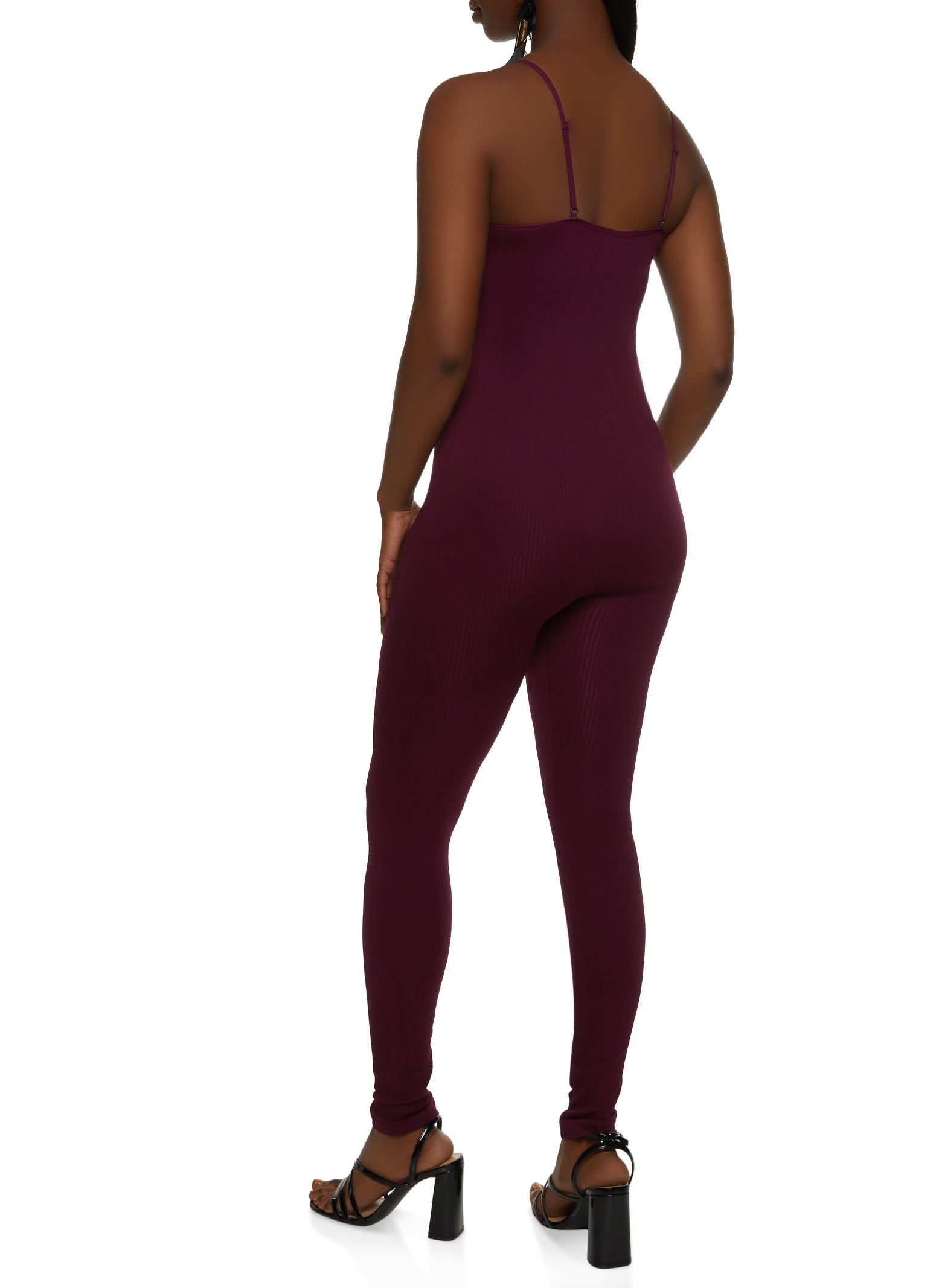 Seamless Ribbed Cami Catsuit sold by Rainbow product image thumbnail 2