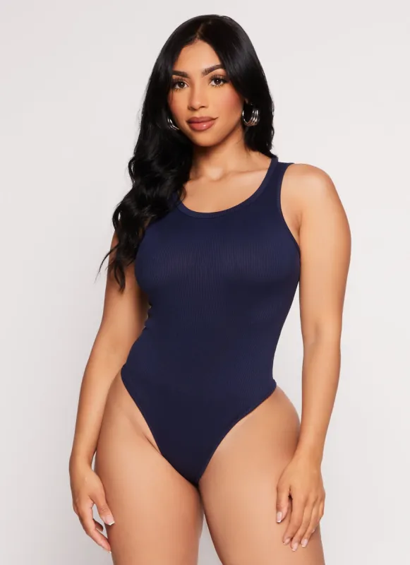 Daisy Ribbed Knit Tank Bodysuit sold by Rainbow