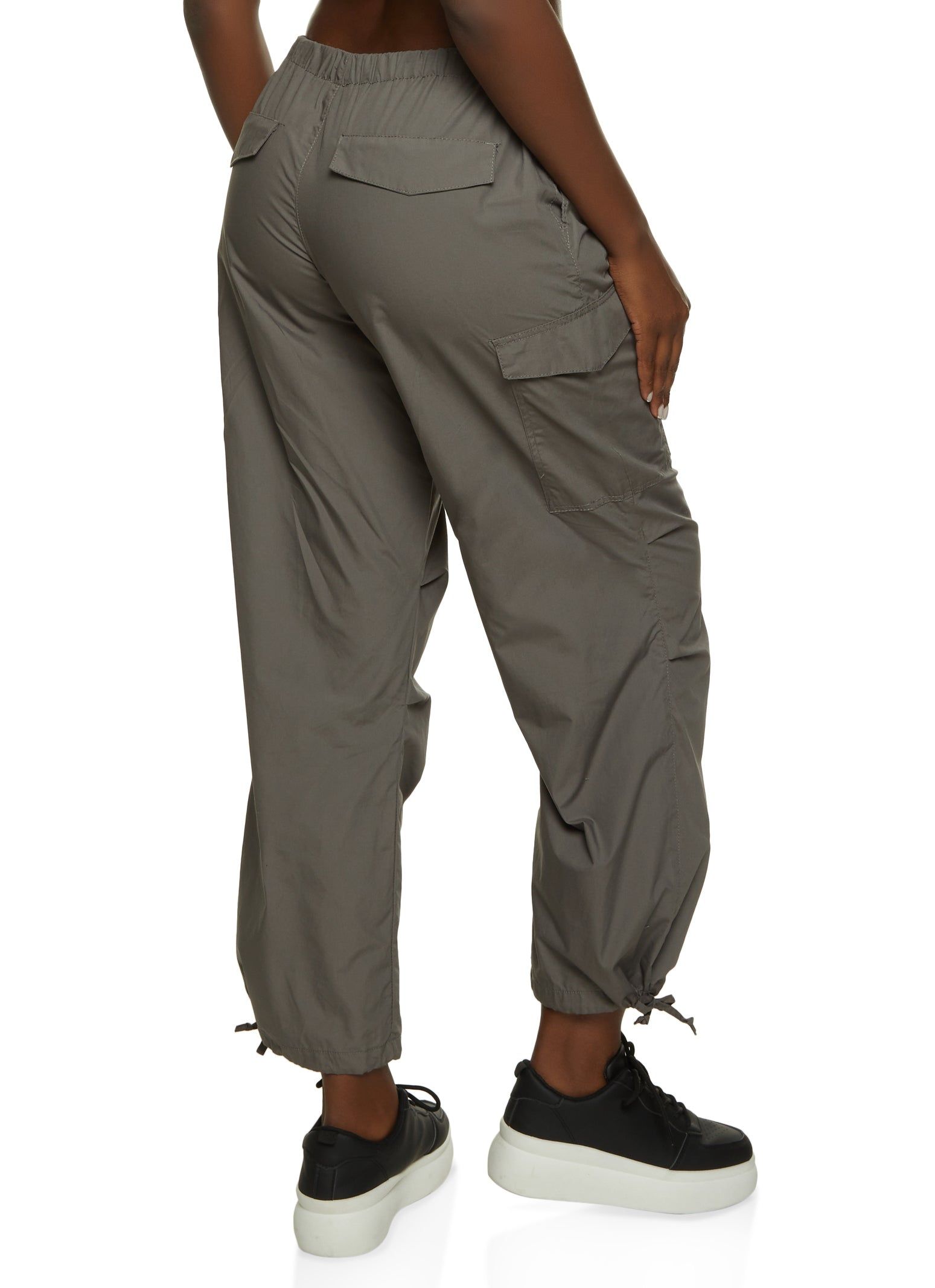 Nylon Drawstring Cargo Pants sold by Rainbow product image thumbnail 3