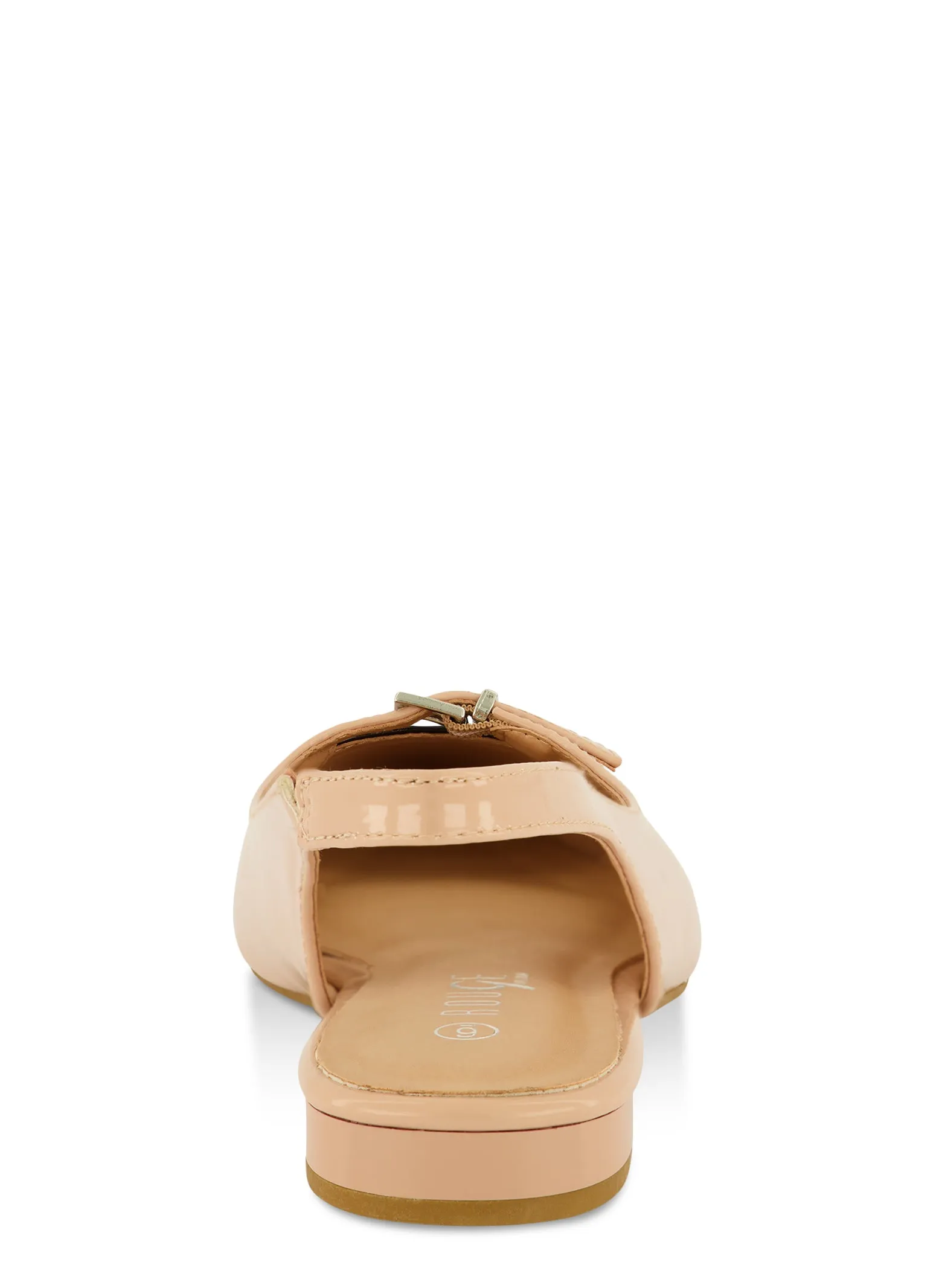 Buckle Detail Slingback Pointed Toe Flats sold by Rainbow product image thumbnail 3