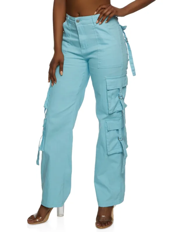 Daisy Strappy Cargo Pants sold by Rainbow