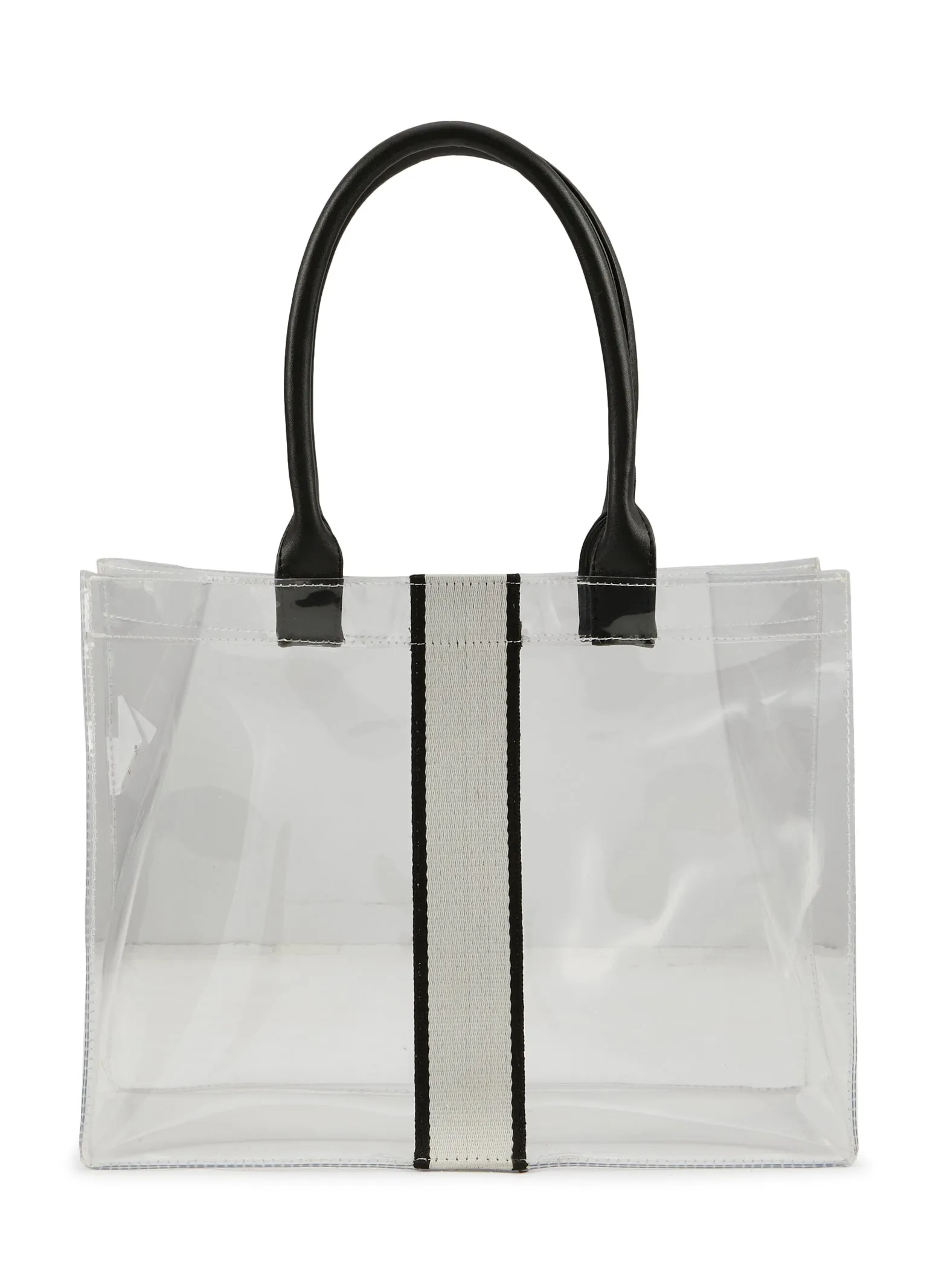 Clear Tote Bag sold by Rainbow product image thumbnail 2