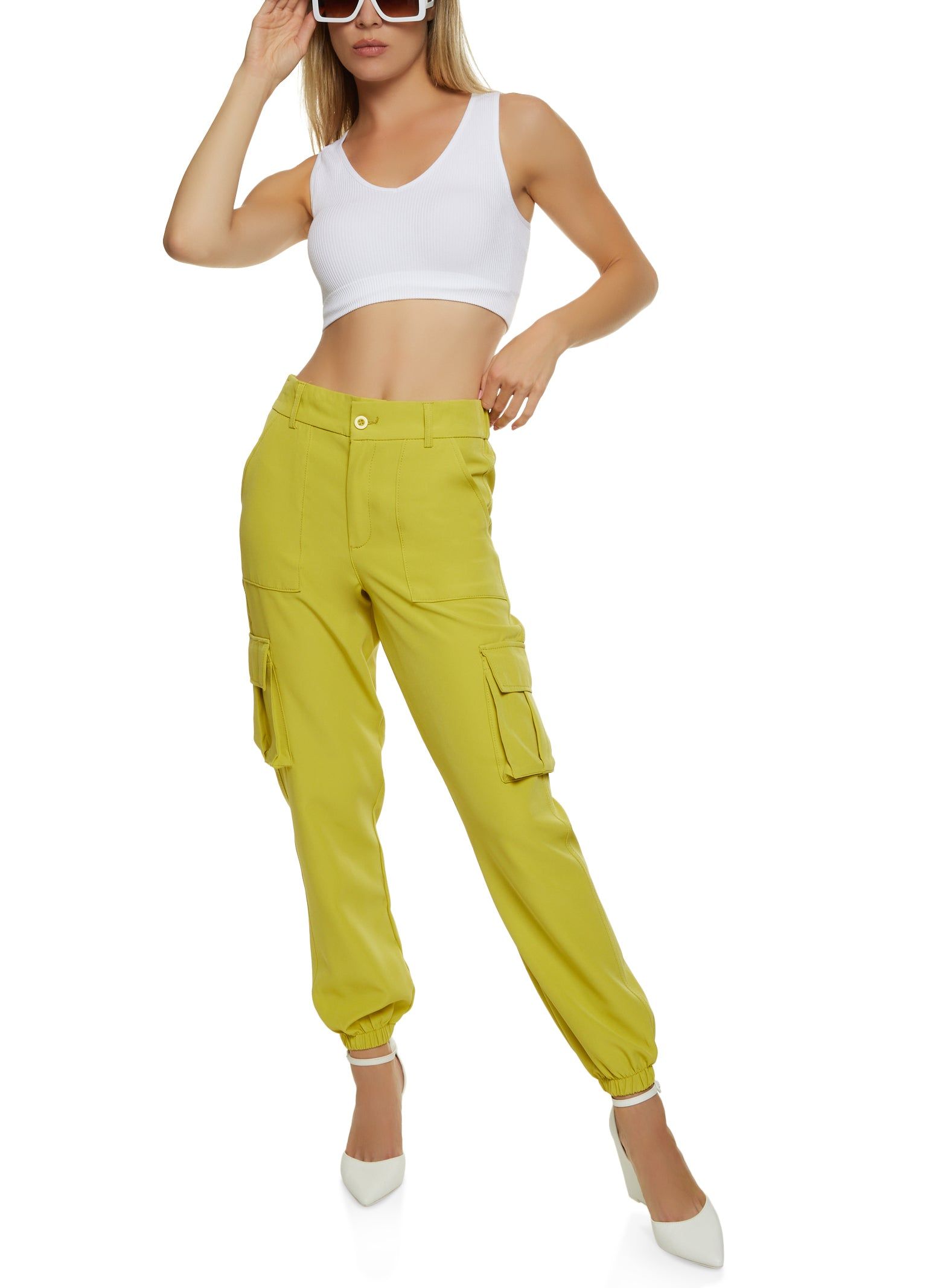 Tapered Leg Cargo Pocket Pants sold by Rainbow product image thumbnail 2