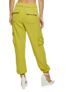 Tapered Leg Cargo Pocket Pants sold by Rainbow